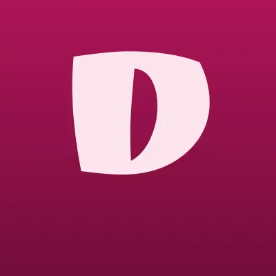 .D, компания по продвижению в соцсетях, лого-визитка