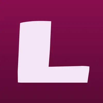 Lingua, школа иностранных языков, лого-визитка