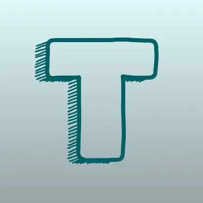 Tefia, парикмахерская, лого-визитка